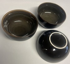 Trio of Brown 11cm Tapas