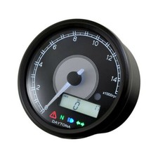 Velona Tachometer 80mm, Black