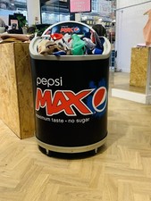 Pepsi Max Can Fridge Display Pos Shop Display Vintage Retail 90s Sign Container 