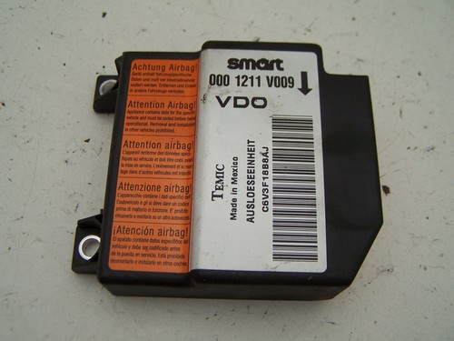 Smart fortwo airbag - fortwo, control