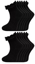 Pairs Girls Frilly Socks Ankle
