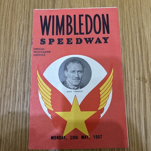 Wimbledon speedway vintage - speedway,