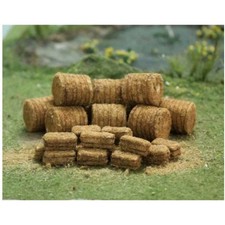 HO 1:87 Scale Straw Bales (10
