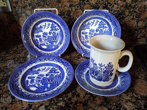 Churchill blue willow 2 - blue,