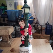 Vintage Scotsman Musical Whisky Decanter Auld Lang Syne Bar Pub Decor  RF28#9