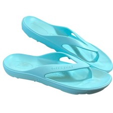 Aussie Soles Starfish Classic 2.0 Arch Support Thongs W9 M8 Blue Summer Beachy