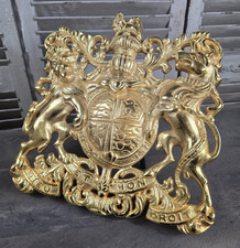 Royal Coat of Arms Gold finish
