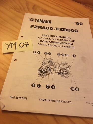 Yamaha fzr500 fzr600 - yamaha,