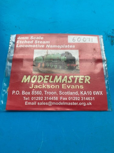 New modelmaster jackson evans - new,