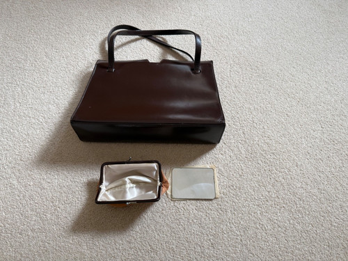 Vintage waldybag brown calf - ,