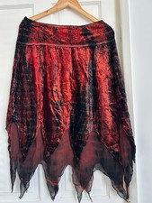 Jordash rust and black skirt