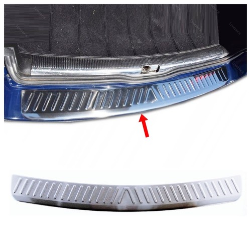 Chrome rear bumper protector - chrome,
