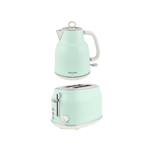 Salter retro kettle 2 slice - kettle, 2-slice