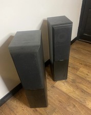 Mission 702e Floor-Standing Speakers 2 Way Flex Loaded 8ohm. 