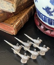 Set Six Rare English Sterling