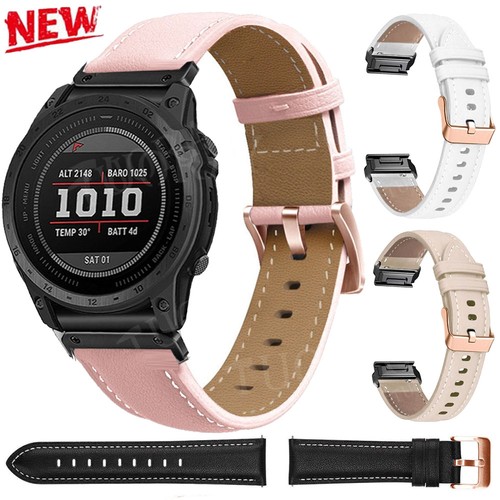 Quick fit leather watch band - watch,