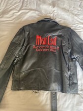 meat loaf bat out of hell II leather jacket