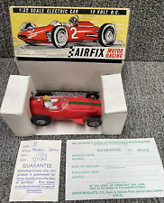 VINTAGE 1965 AIRFIX 1/32 SLOT RACING CAR - MASSERATI RED BOXED MODEL