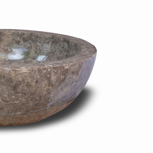 Grey marble kent stone basin - grey,