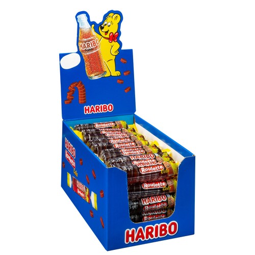 Haribo happy cola rolls - cola, fruit