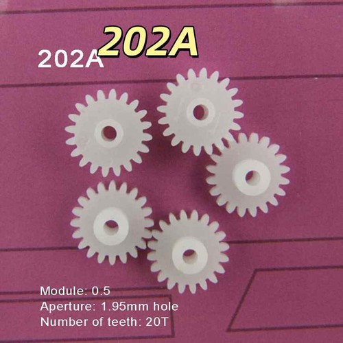 Plastic gear modulus 20t - 0.5,