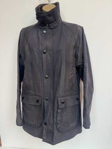 Barbour men blue wax - barbour, men’s