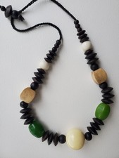 Green and brown wooden - and,