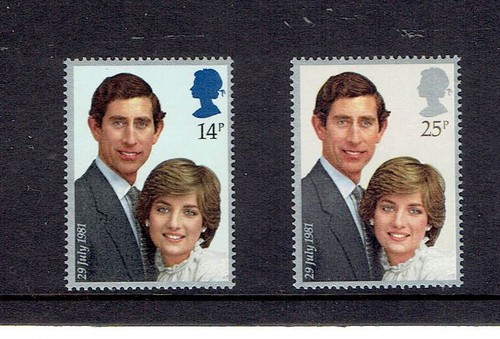 1981 royal wedding set - wedding., of