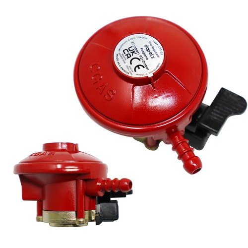 Propane gas clip regulator - clip, on