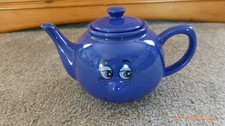 Blue China Teapot Face design