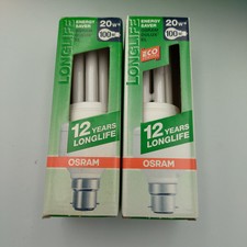 2 x 20W = 100w Osram Low