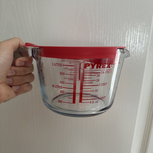 Pyrex clear measuring jug with - pyrex,
