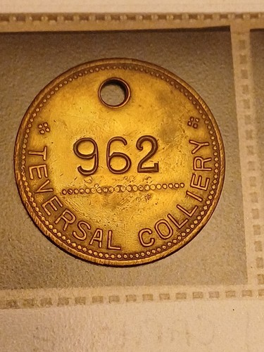 Large brass teversal - brass, colliery