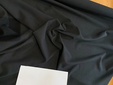 Pure silk fuji, 110 cm, black, sold by the metre