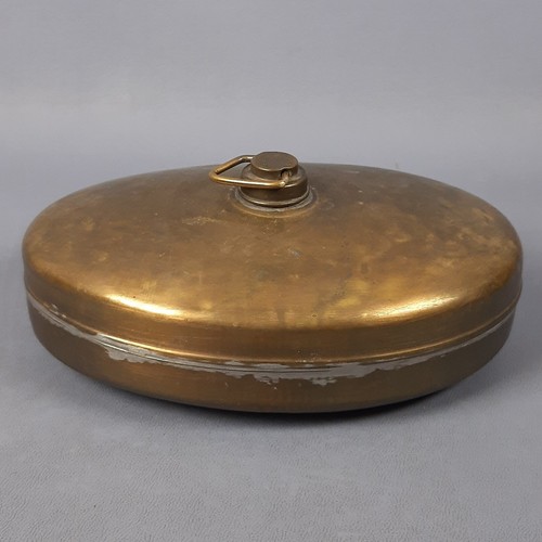Antique brass bed warmer hot - bed,