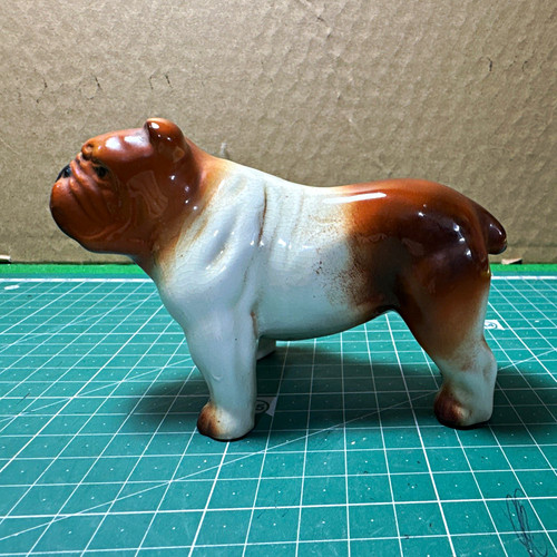 Ceramic pottery bulldog dog - ceramic/pottery,