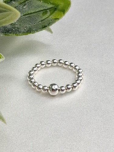 Sterling silver elasticated - sterling,