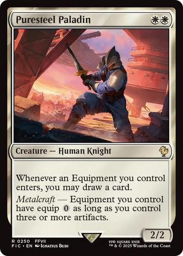 Mtg puresteel paladin - ~, fic