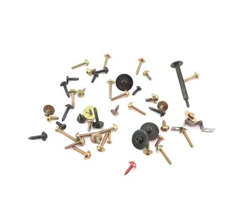 Screws and clips - for, technics