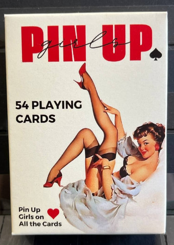 Pin deck playing cards - -,