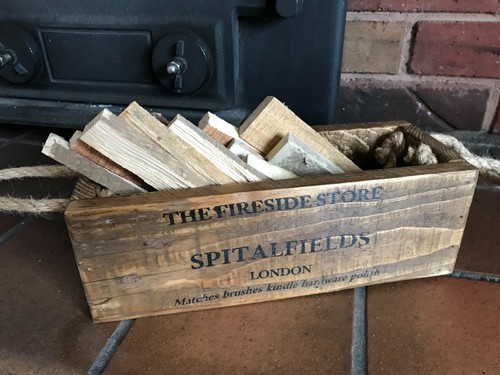 Wooden storage crate display - storage,