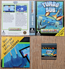 Atari Lynx Game - Turbo Sub (