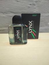 Vintage Lynx Africa Aftershave 100ml Rare Splash On Retired Bottle 90’s Boxed