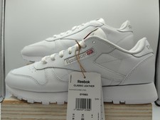 Reebok Classic Leather Shoes Men's UK 9 Brand New B35 Reduced