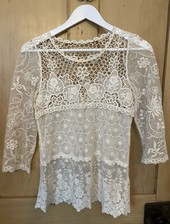 Zara Lace Top Size S