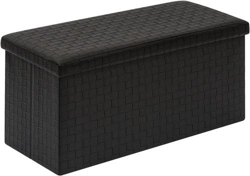 Bonlife black ottoman storage - bonlife,