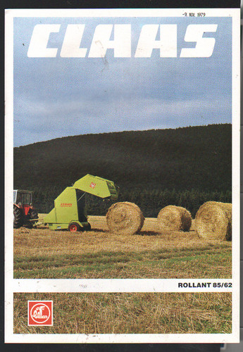 Claas rollant and round - 85,