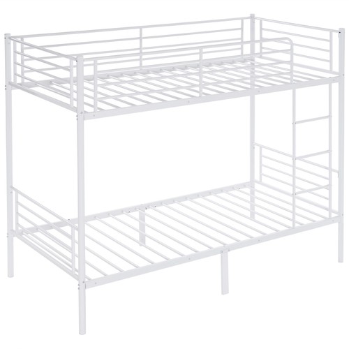 Twin bunk bed for kids - bed,