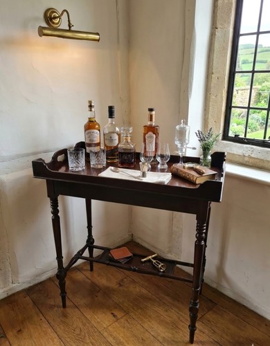 Antique butlers serving tray - antique,
