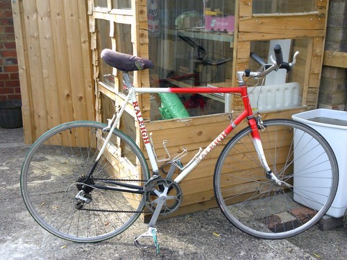 Raleigh 531 road racer - racer, red